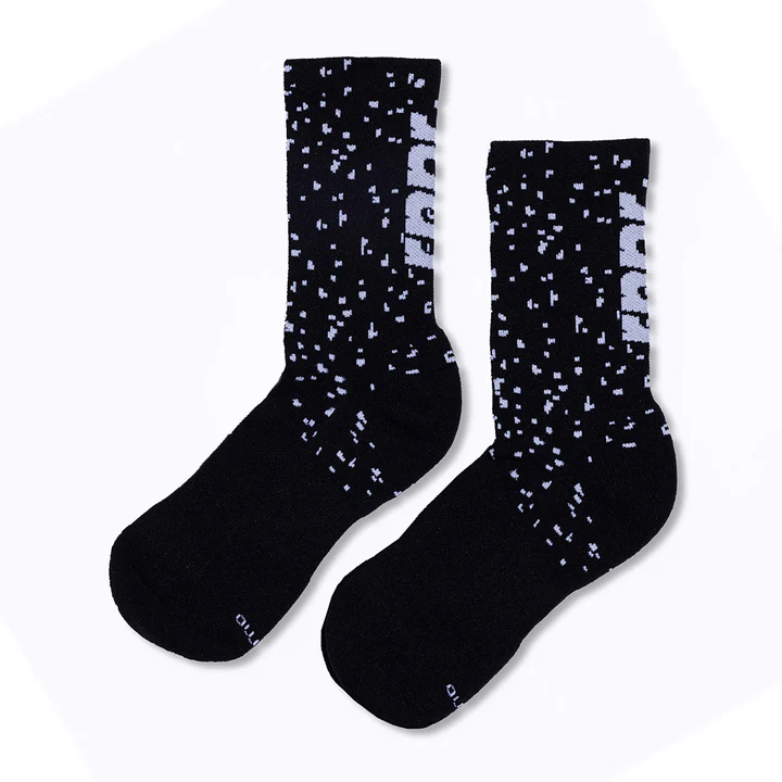 rnnr Marathon Crew Sock - Cadence Black