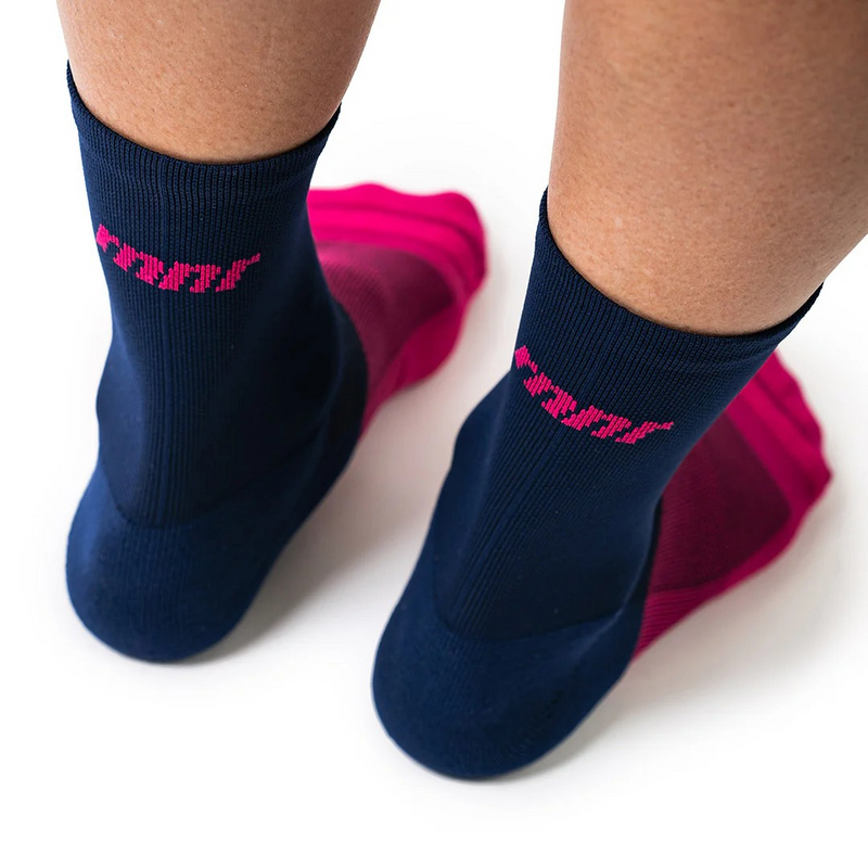 rnnr Marathon Crew Sock - Freshman Navy