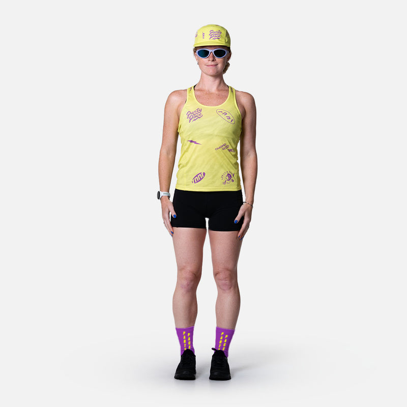 All Out Women's Singlet- Party Pace World Tour