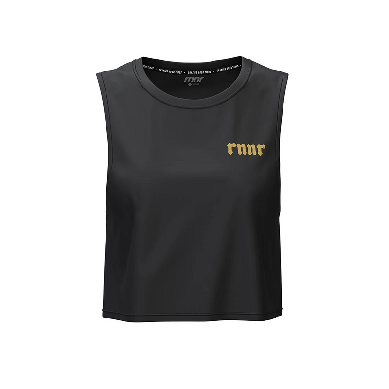 Womens Muscle Tee - Jet Black